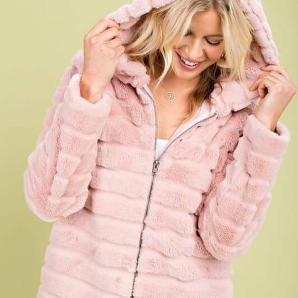 A Mermaid's Epiphany Jackets & Blazers - 🆕LAST Jaclyn |  Ultra Soft Pink Hooded Jacket